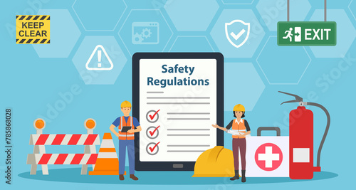 Occupational Safety Regulations Background. Occupational Safety and Health Concept