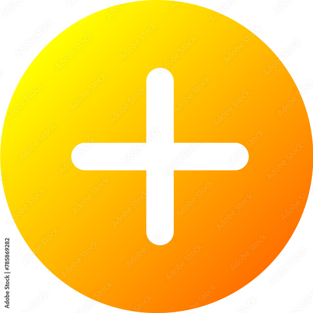 Gradient Web plus UI flat icon design Gradient Web plus UI flat icon design
