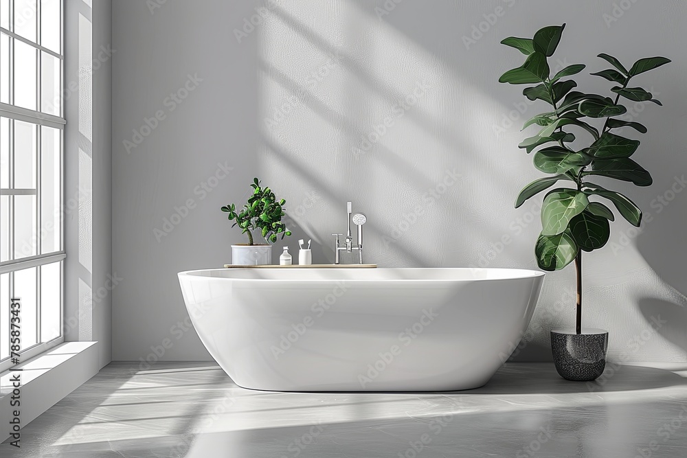 Bathroom Wall Mockup created with Generative AI Bathroom Wall Mockup created with Generative AI