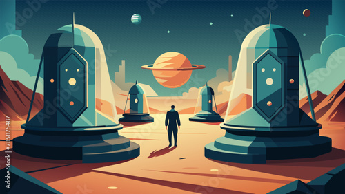 Travelers on the far reaches of the galaxy often come across mysterious relics left behind by an ancient civilization. A them are intricately