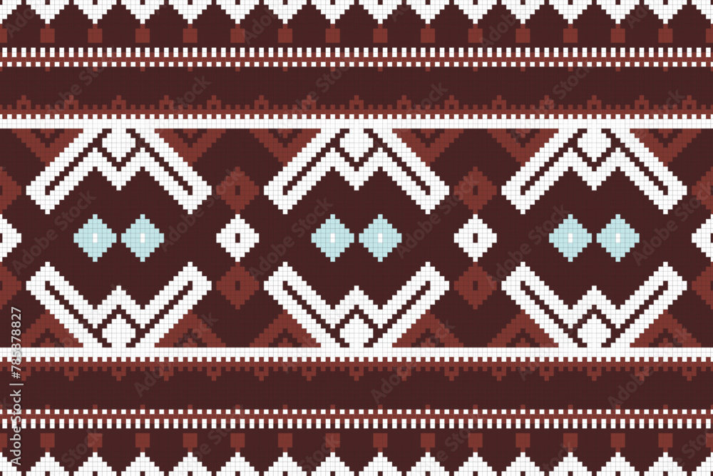 Ethnic abstract ikat art design. Seamless pattern in tribal, folk embroidery, and Mexican style. Seamless abstract ikat pattern.background ,carpet,wallpaper,clothing, Ethnic abstract ikat art design. Seamless pattern in tribal, folk embroidery, and Mexican style. Seamless abstract ikat pattern.background ,carpet,wallpaper,clothing,
