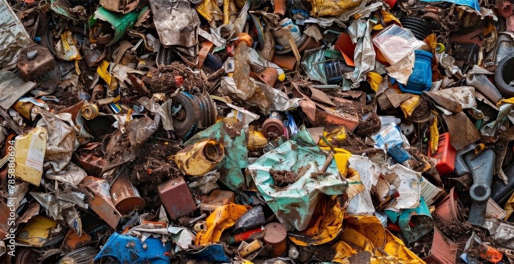 A pile of discarded biofuel byproducts highlighting the amount of waste and excess materials generated in the production process. . A pile of discarded biofuel byproducts highlighting the amount of waste and excess materials generated in the production process. .