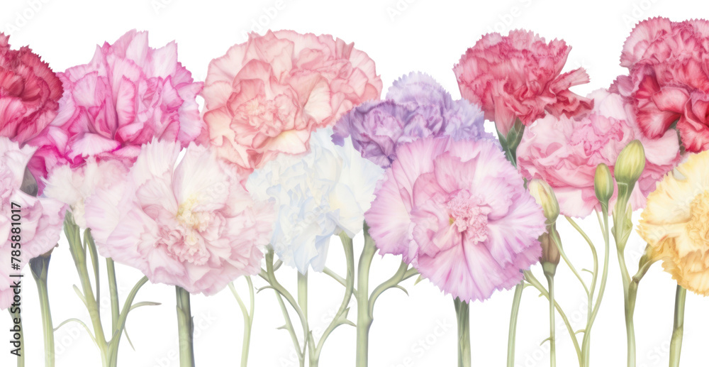 PNG  Pink pastel carnation backgrounds flower plant