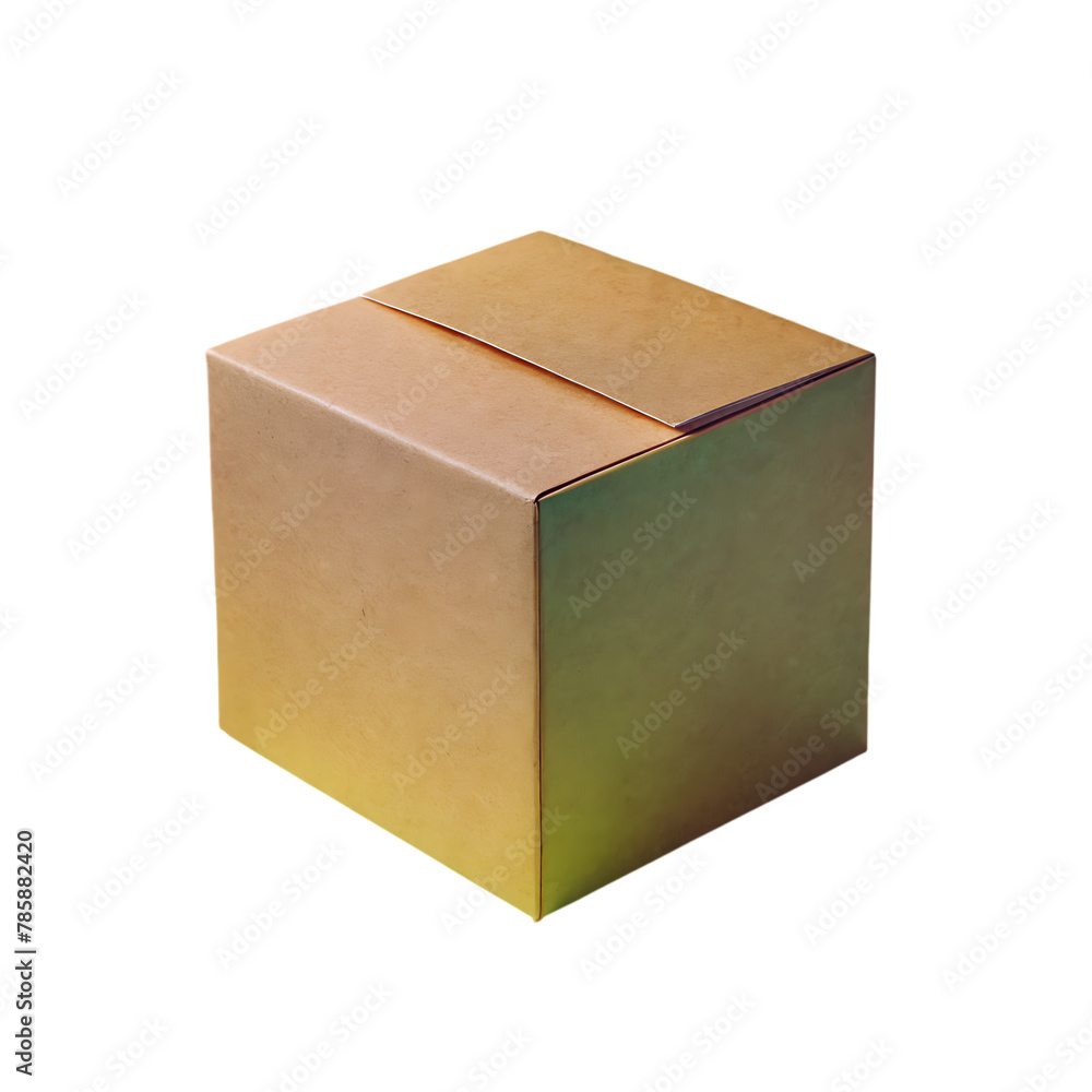 Cardboard box or brown paper box Cardboard box or brown paper box