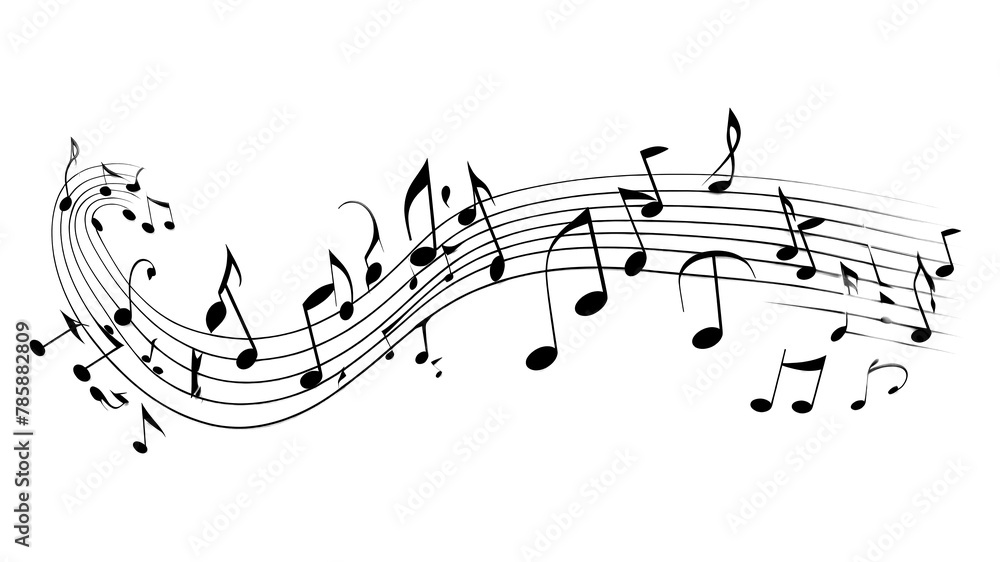 PNG Music notes white background performance creativity PNG Music notes white background performance creativity