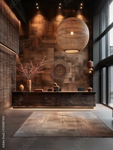 Modern Interior Design with Elegant Oriental Decor Elements