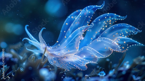 sea slug under the ocane