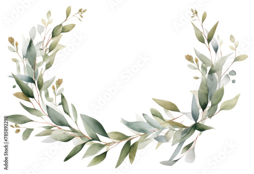PNG  Wreath plant Eucalyptus wreath leaf headpiece photo