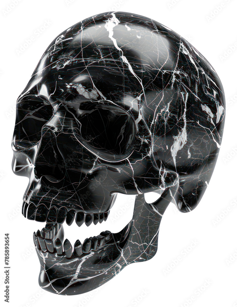 PNG Dark marble skull accessories accessory clothing PNG Dark marble skull accessories accessory clothing