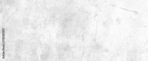 Vector white cement concrete floor and wall background, white light polished empty wall paper, old vintage grunge texture design. © Grave passenger
