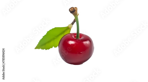 cherries isolated on white background