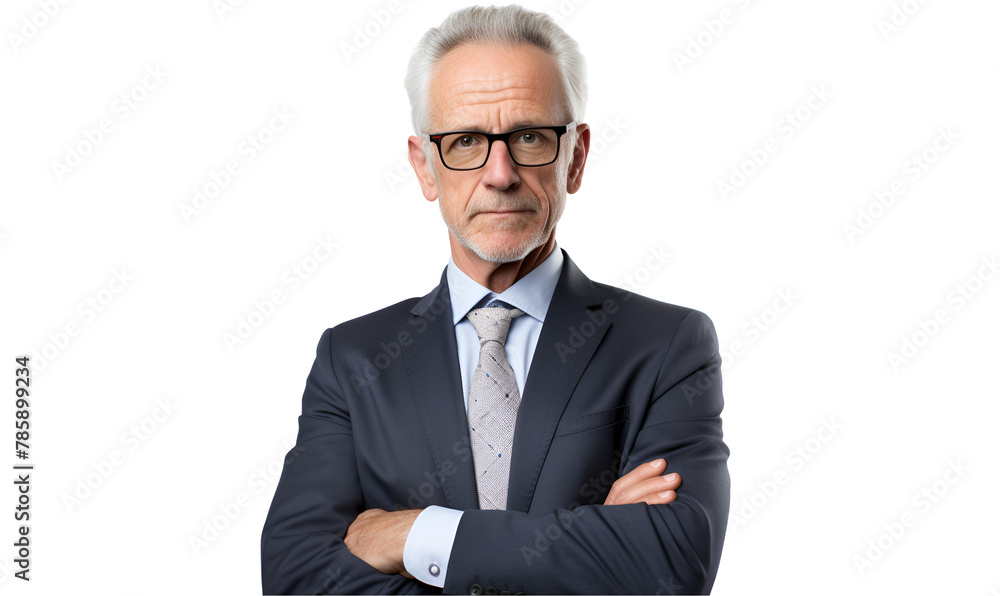 Portrait of a Professional Senior Man Standing Formal Portrait of a Professional Senior Man Standing Formal