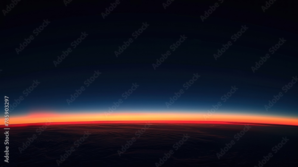 The sky is dark and the sun is setting. The sky is dark and the sun is setting.