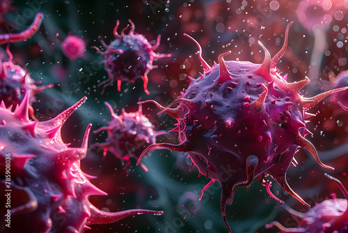 Captivating Microscopic Encounter:Immune Responses to Endoparasitic Infestations in Cinematic Digital
