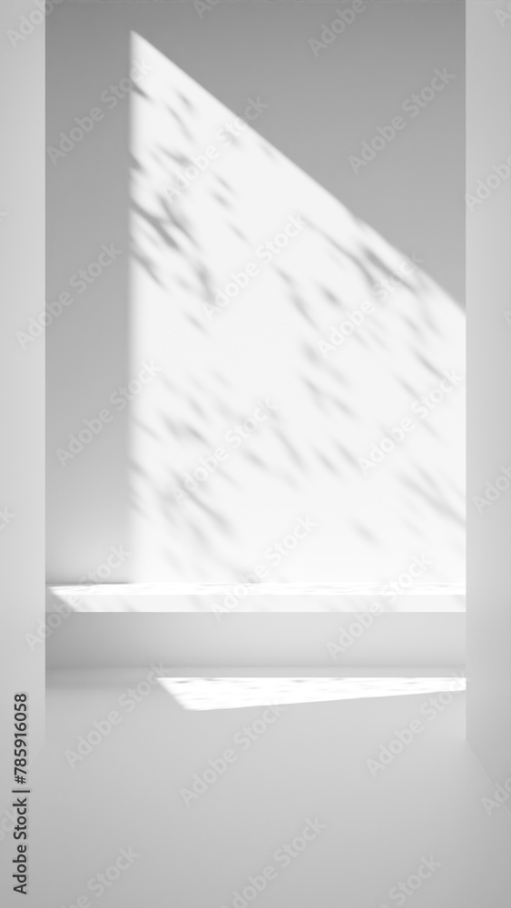 End of the hallway with window light scene premium photo 3d render End of the hallway with window light scene premium photo 3d render
