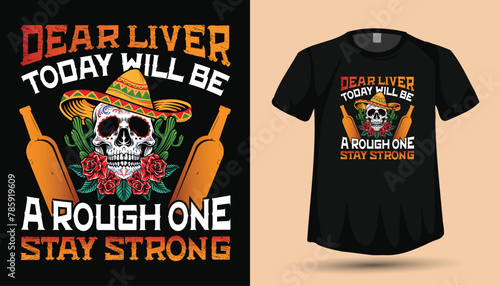 Cinco de mayo t-shirt design vector