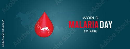World Malaria Day Awareness Day Social Media Poster Design