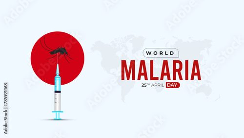 World Malaria Day Awareness Day Social Media Poster Design