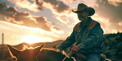 American Western Cowboy 