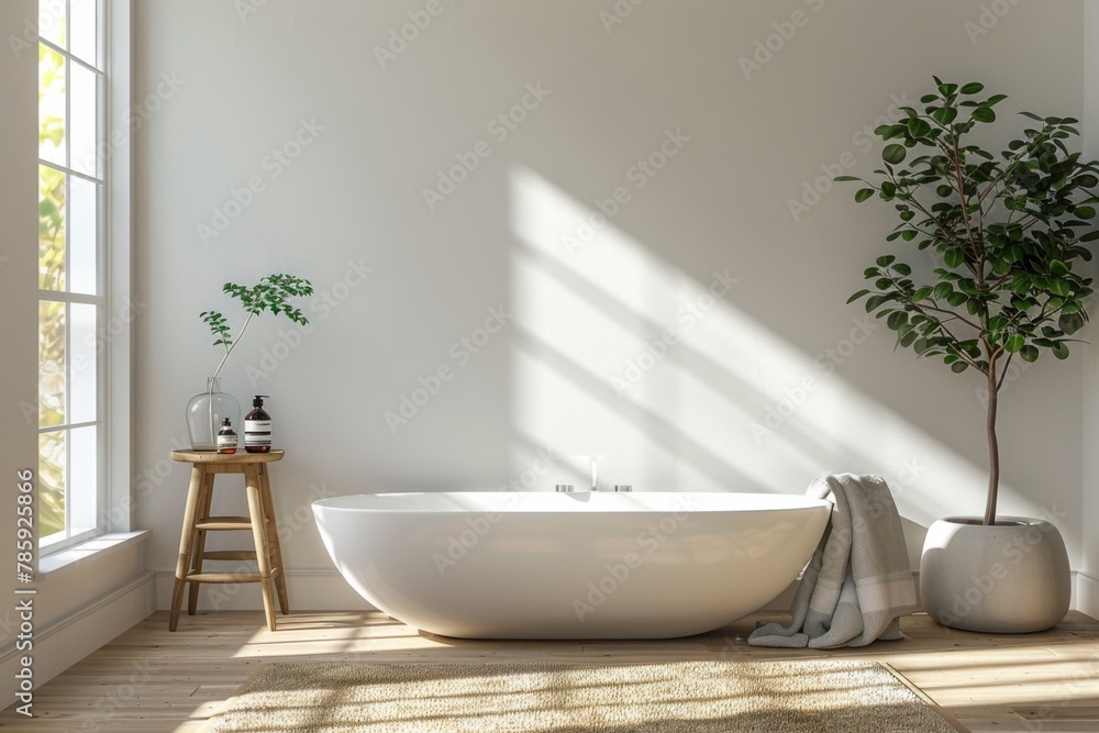 Bathroom Wall Mockup created with Generative AI Bathroom Wall Mockup created with Generative AI