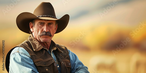 American Western Cowboy 