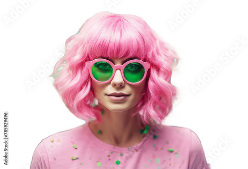 girl with wig