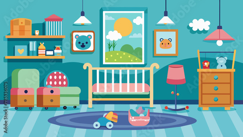 baby-room-theme-image-3---vector-illustration