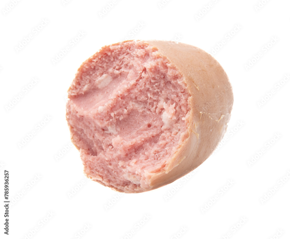 Meat sausage isolated on white background Meat sausage isolated on white background