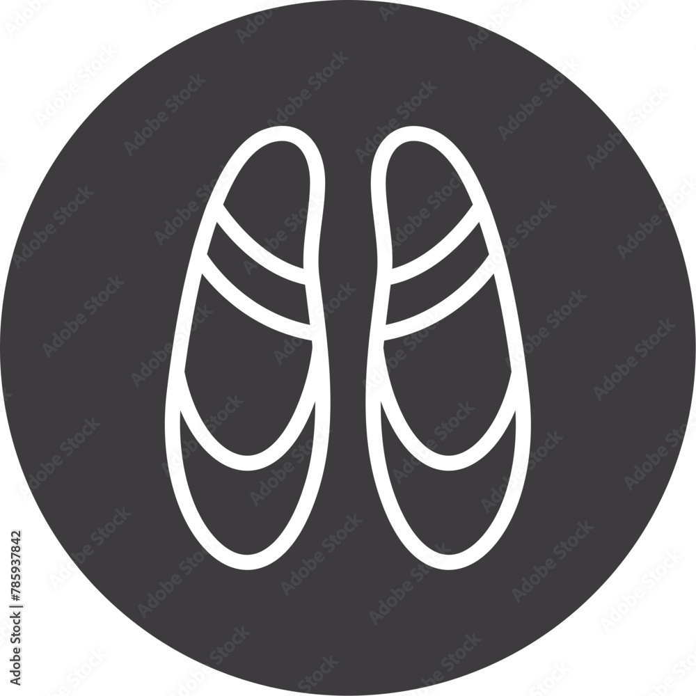 Ballet Flat Icon Ballet Flat Icon