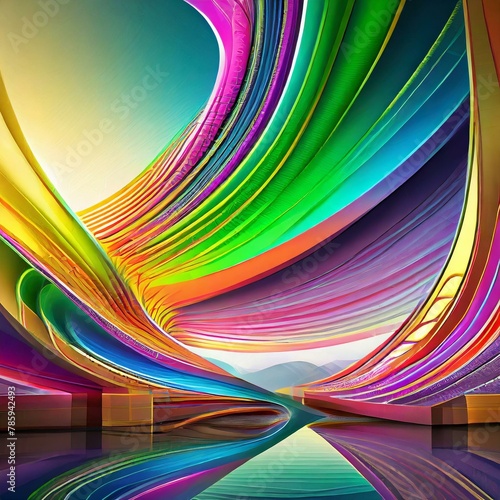 3d colourful background ,wave, design, light, wallpaper, vector, rainbow, color, illustration, art, curve, backdrop, line, blue, pattern, 