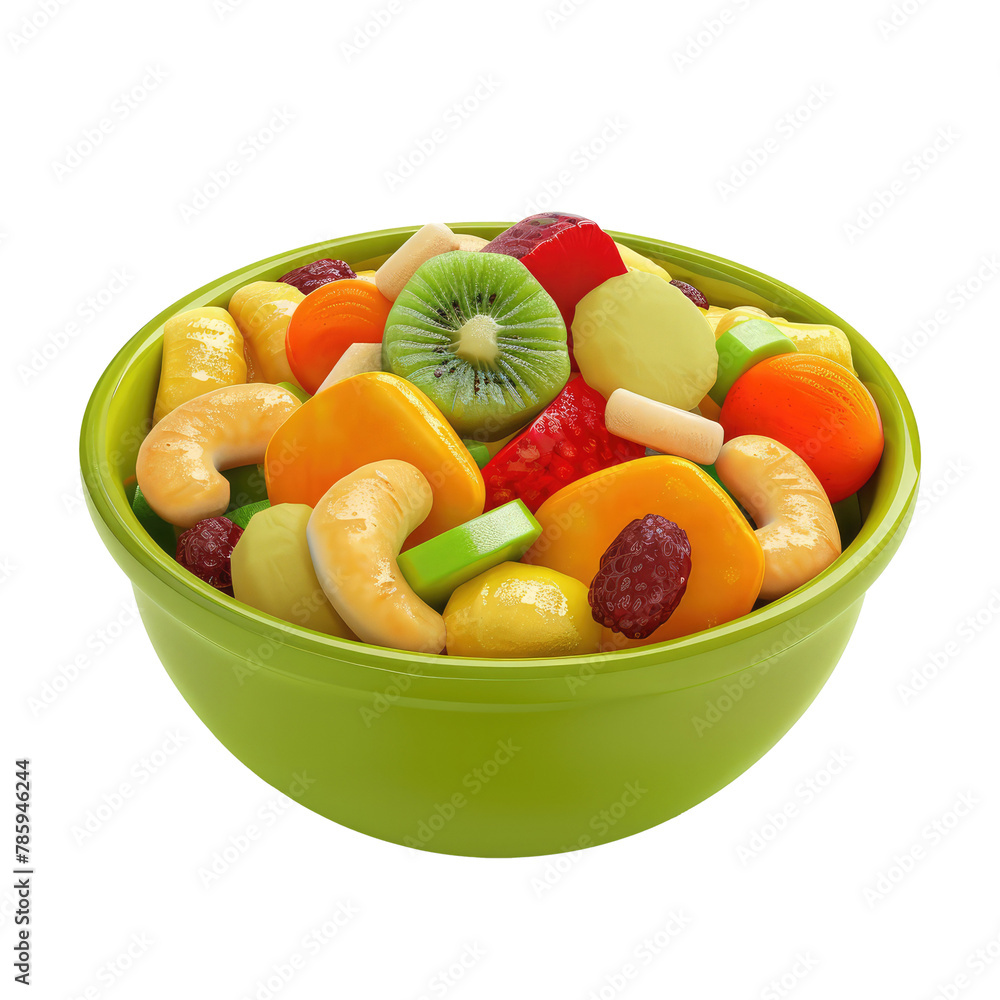 bowl of snack, snacks are fruites and vegetables bowl of snack, snacks are fruites and vegetables