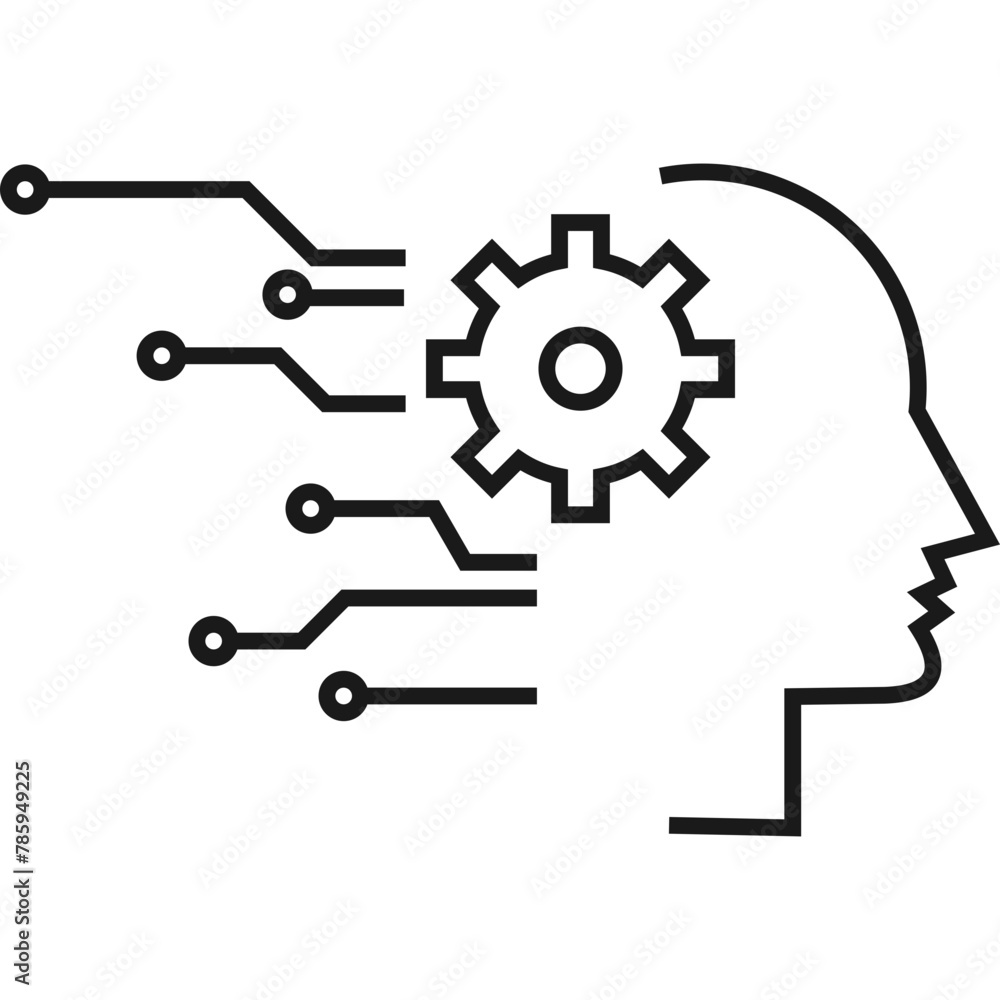 Artificial Intelligence Icon