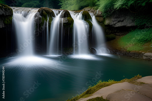 waterfall in the forest