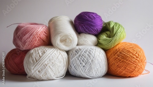 ball of yarn, rainbow, sparkle, warmth