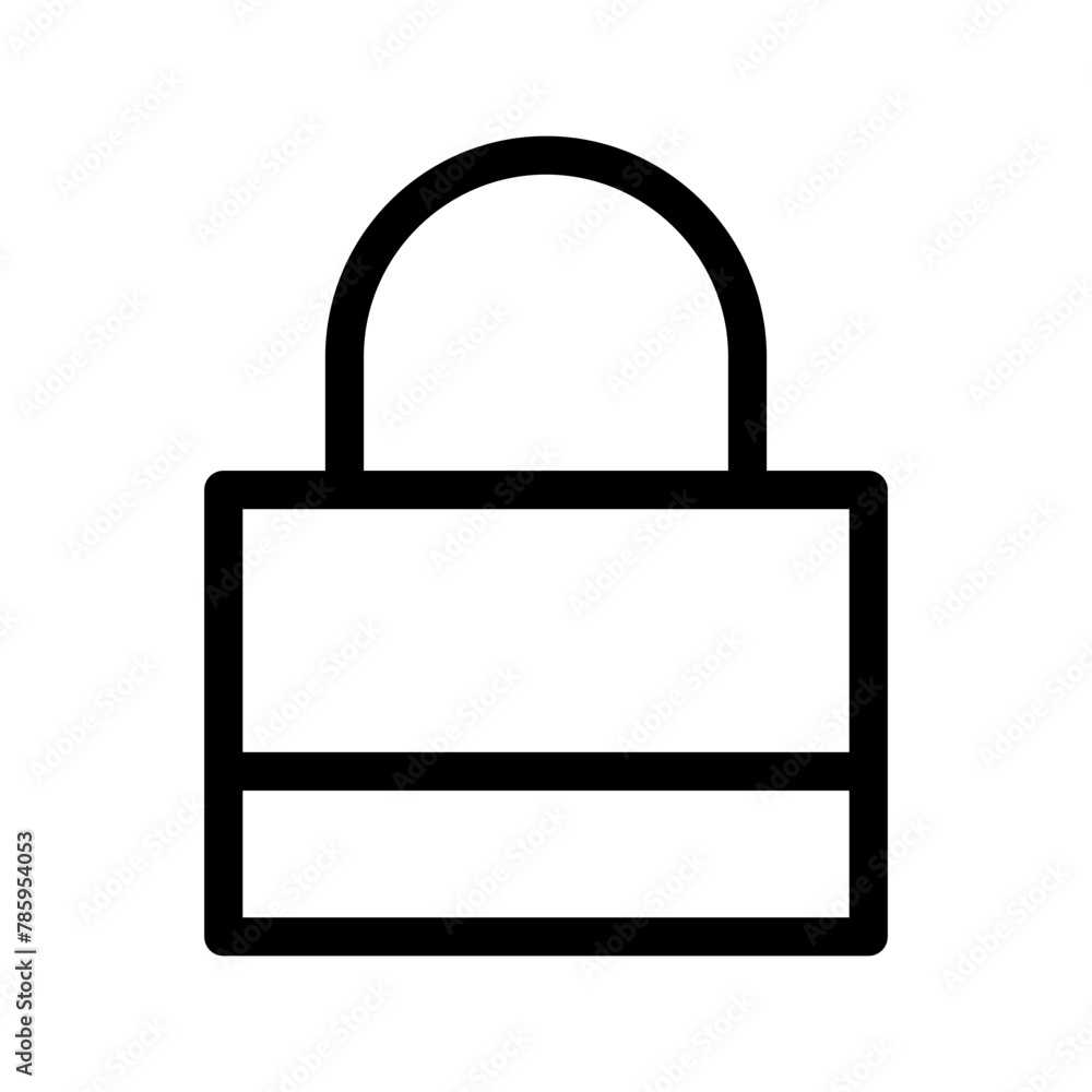 Lock Icon Vector Symbol Design Illustration Lock Icon Vector Symbol Design Illustration