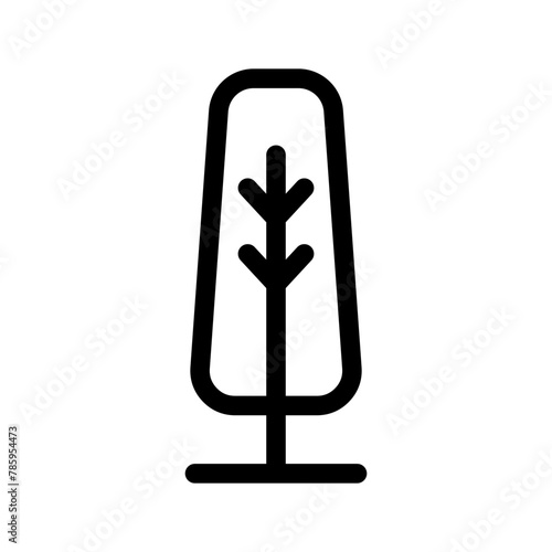 Tree Icon Vector Symbol Design Illustration