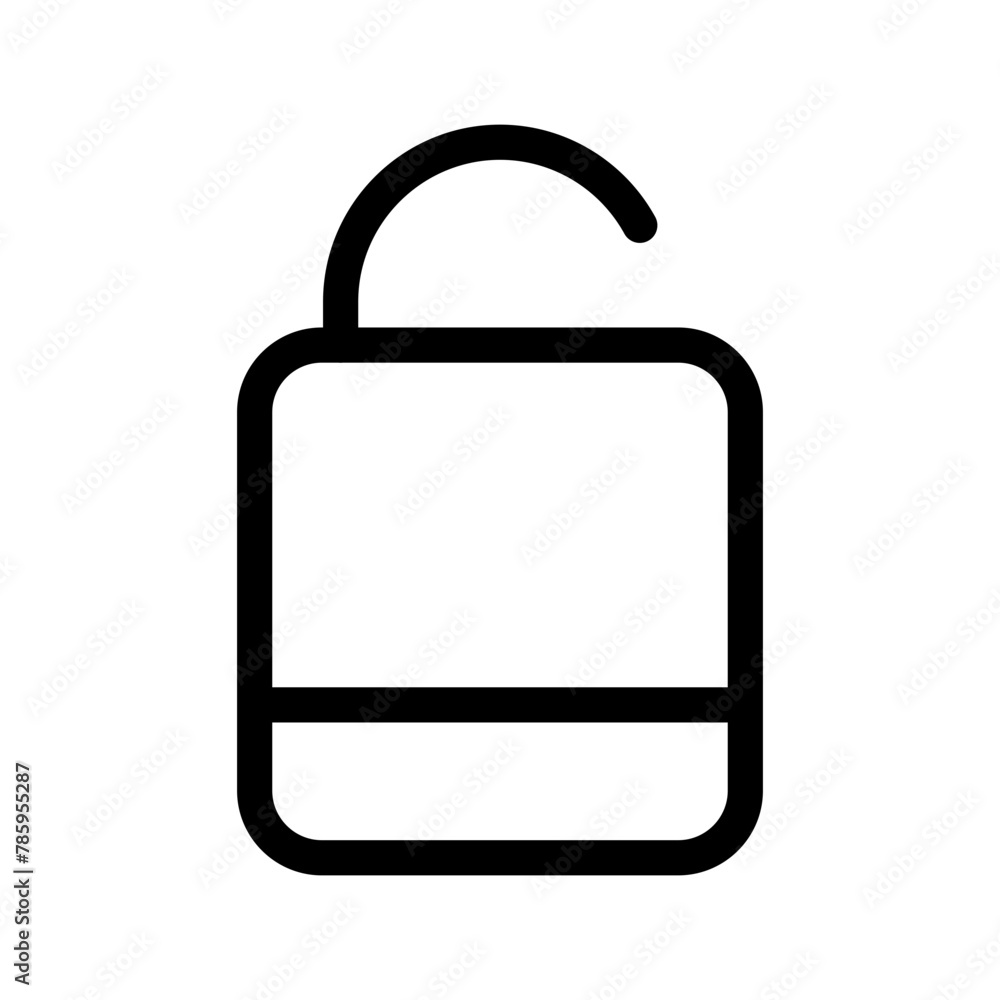 Padlock Icon Vector Symbol Design Illustration Padlock Icon Vector Symbol Design Illustration