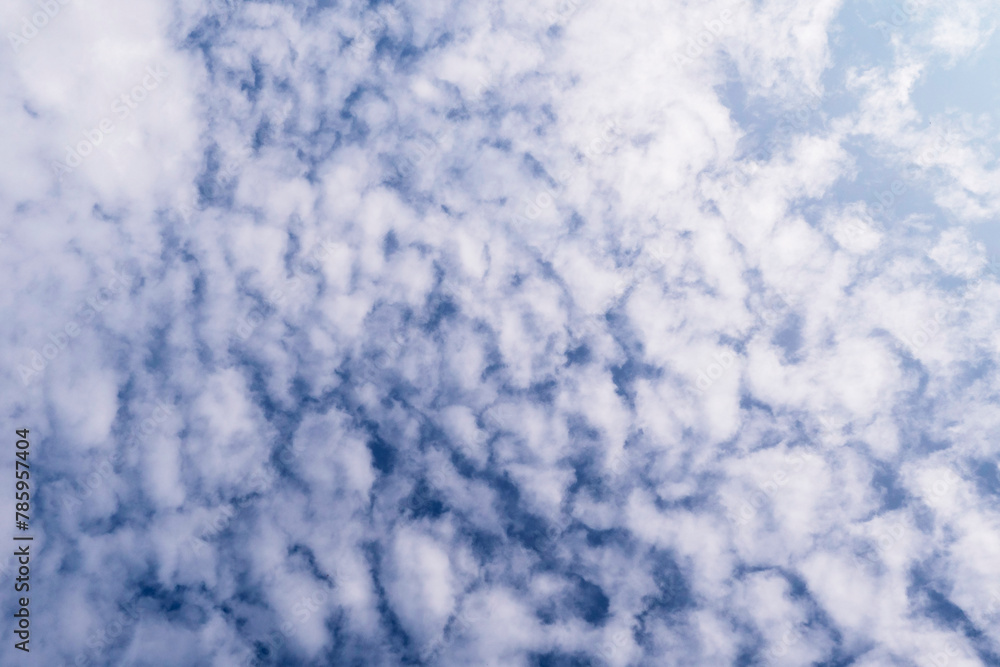 Beautiful sky background with clouds, natural natural background.