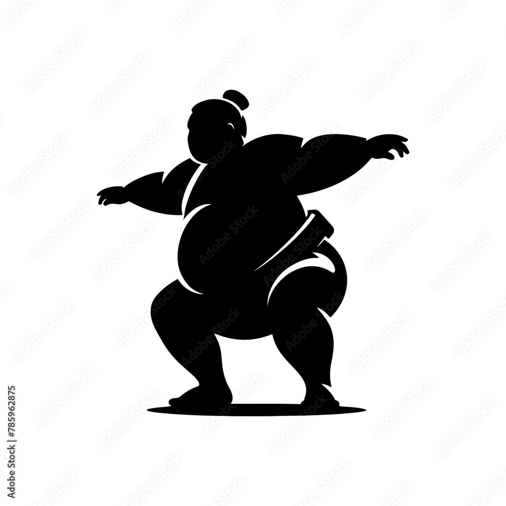 Gentle Giants: Black Vector Silhouette of Sumo Wrestlers, Emblematic of Strength and Tradition- Sumo Wrestler black vector stock. Gentle Giants: Black Vector Silhouette of Sumo Wrestlers, Emblematic of Strength and Tradition- Sumo Wrestler black vector stock.
