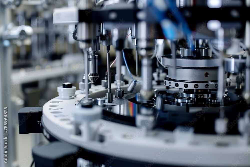 A biotechnology research medical laboratory equipped with advanced technology, microbiology A biotechnology research medical laboratory equipped with advanced technology, microbiology