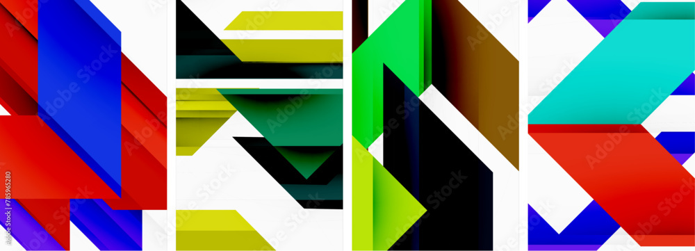 A vibrant collage of colorful letters in various fonts and shades, forming a symmetrical pattern with triangles and rectangles. Electric blue and yellow tints add to the colorfulness of the design A vibrant collage of colorful letters in various fonts and shades, forming a symmetrical pattern with triangles and rectangles. Electric blue and yellow tints add to the colorfulness of the design