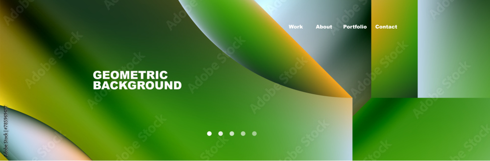 it is a geometric background with a green and orange gradient . High quality it is a geometric background with a green and orange gradient . High quality