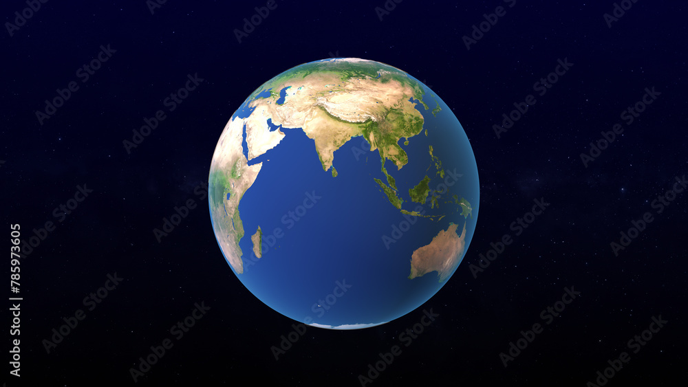 Global Warming Concept with Planet earth on fire Global Warming Concept with Planet earth on fire