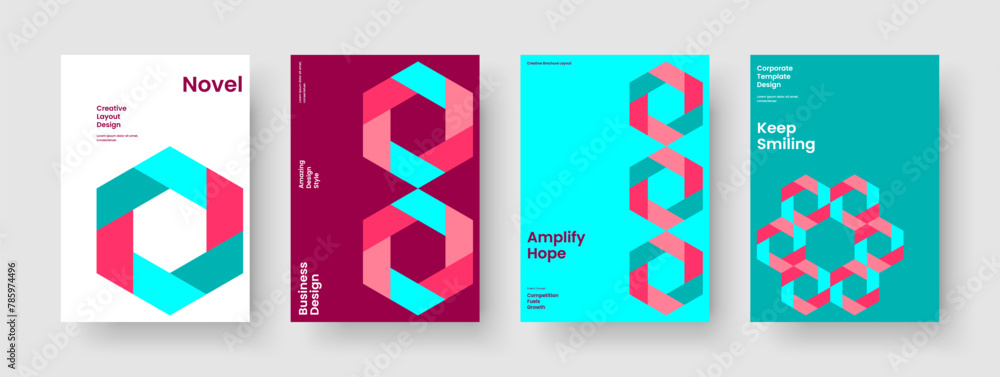 Obraz premium Creative Poster Template. Abstract Brochure Design. Modern Book Cover Layout. Report. Flyer. Business Presentation. Background. Banner. Magazine. Journal. Handbill. Newsletter. Portfolio. Notebook