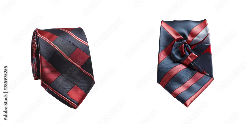 set of tie isolated on transparent background set of tie isolated on transparent background