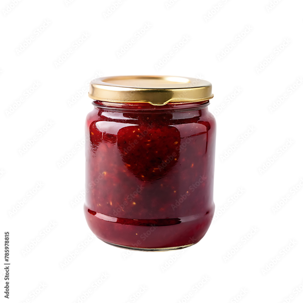 Salsa jar bottle isolated on transparent background Salsa jar bottle isolated on transparent background