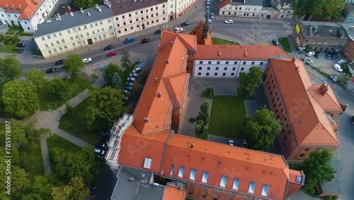 Higher Spiritual Seminary Wloclawek Wyzsze Seminarium Duchowe Aerial Poland photo