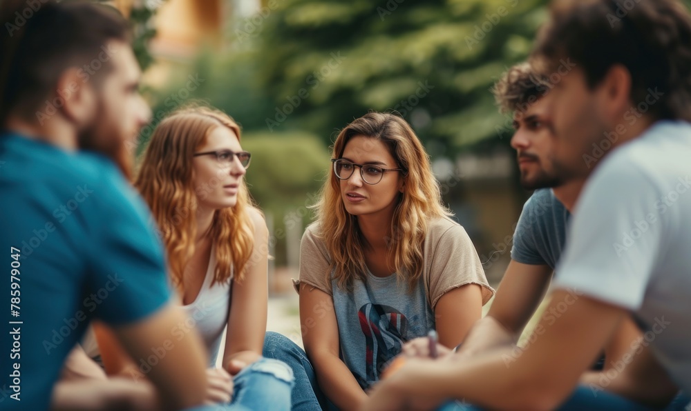 People therapy session concept. group of people talks about addictions. banner. People therapy session concept. group of people talks about addictions. banner.