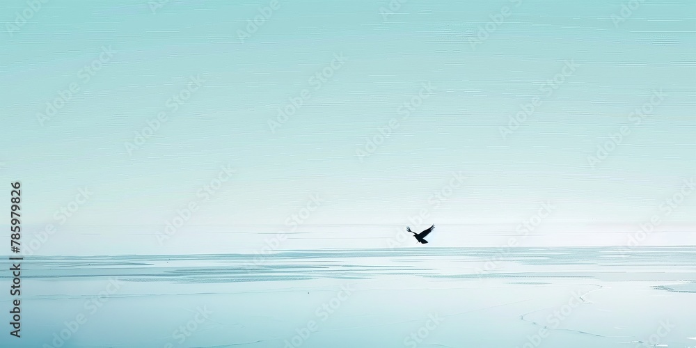 Bird on a lake Bird on a lake