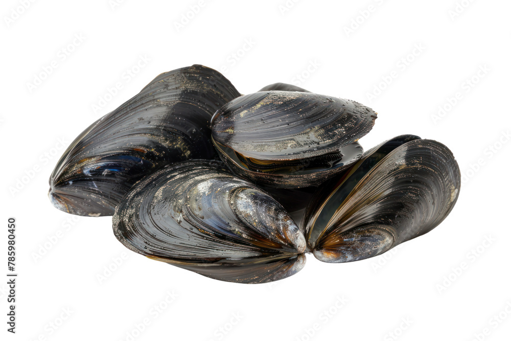 group of mussels
.isolated on white background group of mussels
.isolated on white background
